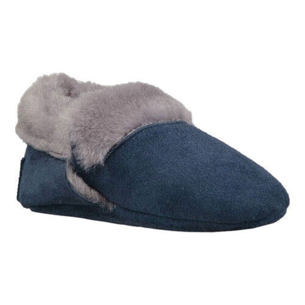 UGG Solvi 1017193I Infant/Toddler Navy Merino Shearling Low Top Boots UGG287